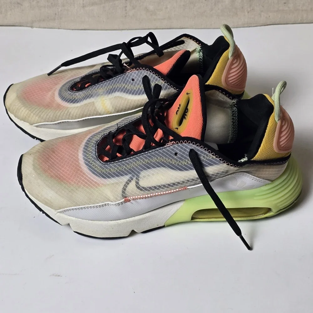 Nike Air Max 2090 Adorns Women's Sneakers Size‎ 9 Vapor Green/Atomic Pink CZ3867